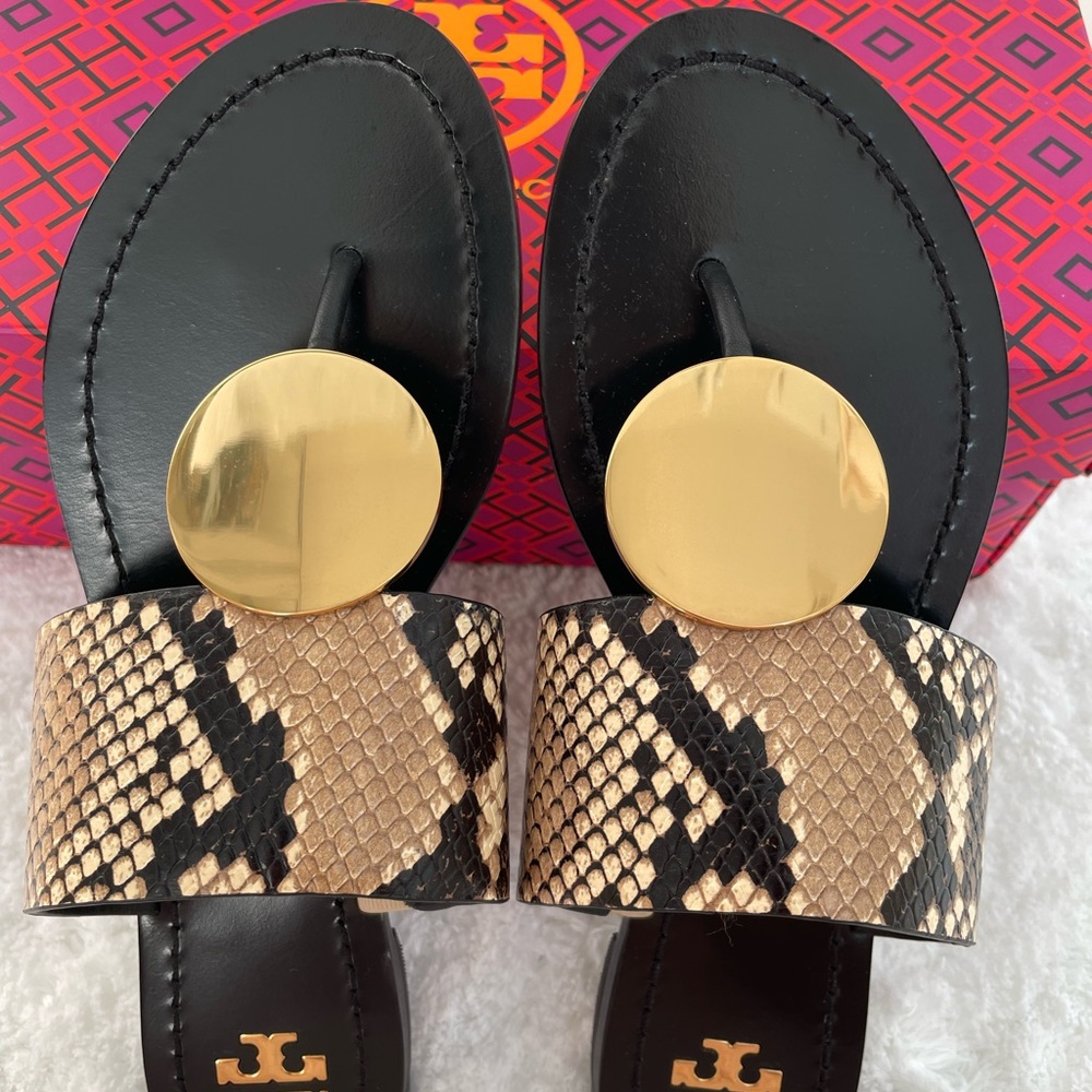 Tory Burch Patos Disk Sandal 7.5 NIB